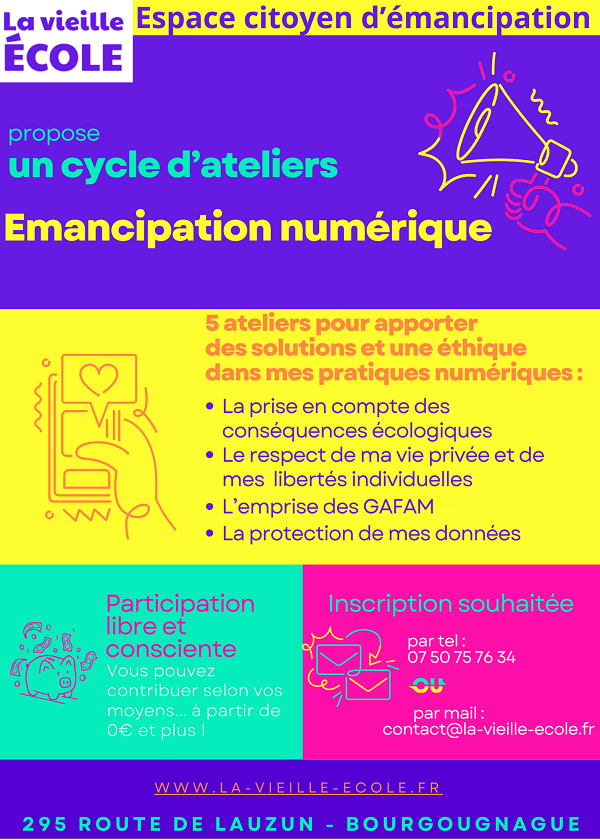 Cycle d'ateliers Émancipation Numérique - Comm ...