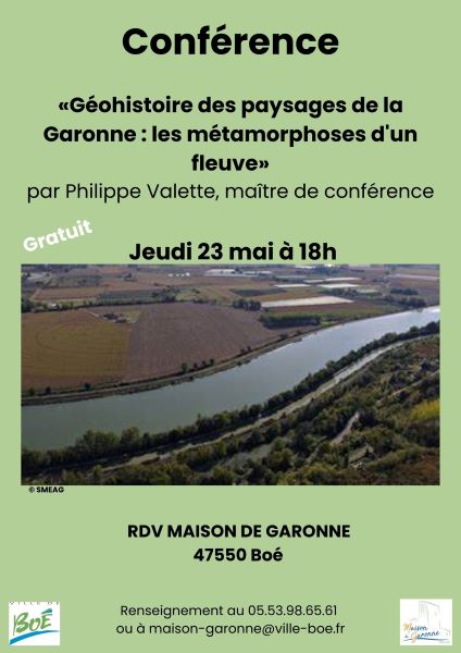 Conférence de Philippe Valette « Géohistoire d ...