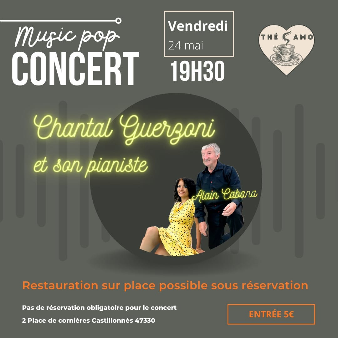 Concert Chantal GUERZONI et son pianiste