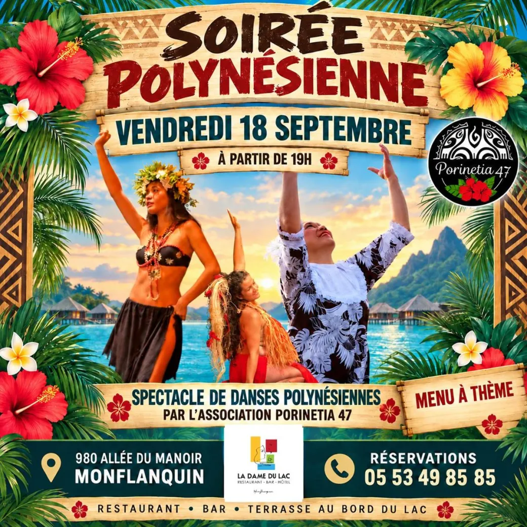 Soirée Polynésienne - Crédit: La Dame du Lac | CC BY-NC-ND 4.0