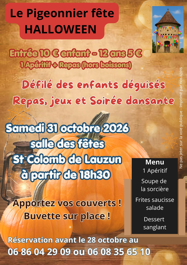 Soirée Halloween