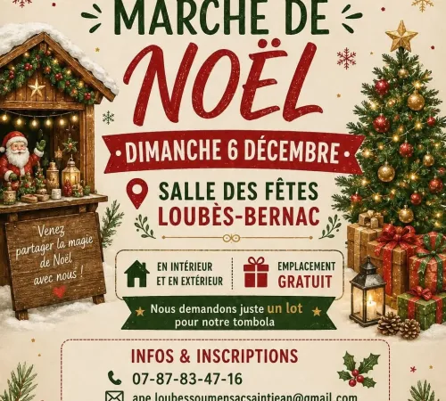 Marché de Noël de Loubès-Bernac