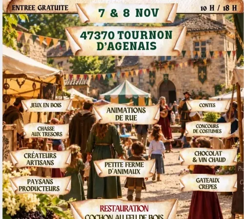 Fête Celtique ELDRA NOZ à Tournon d'Agenais