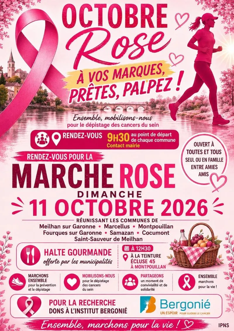 La Marche Rose - Crédit: ville de meilhan | CC BY-NC-ND 4.0