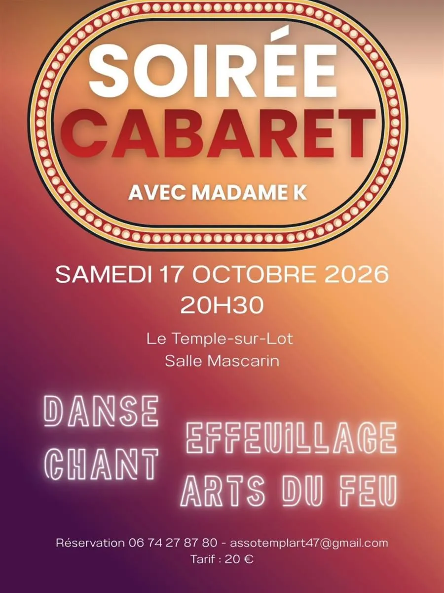 Cabaret Madame K - Crédit: ©Templ'art | CC BY-NC-ND 4.0