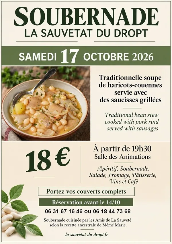 Repas Soubernade - Crédit: ©les_amis_de_la_sauvete | CC BY-NC-ND 4.0