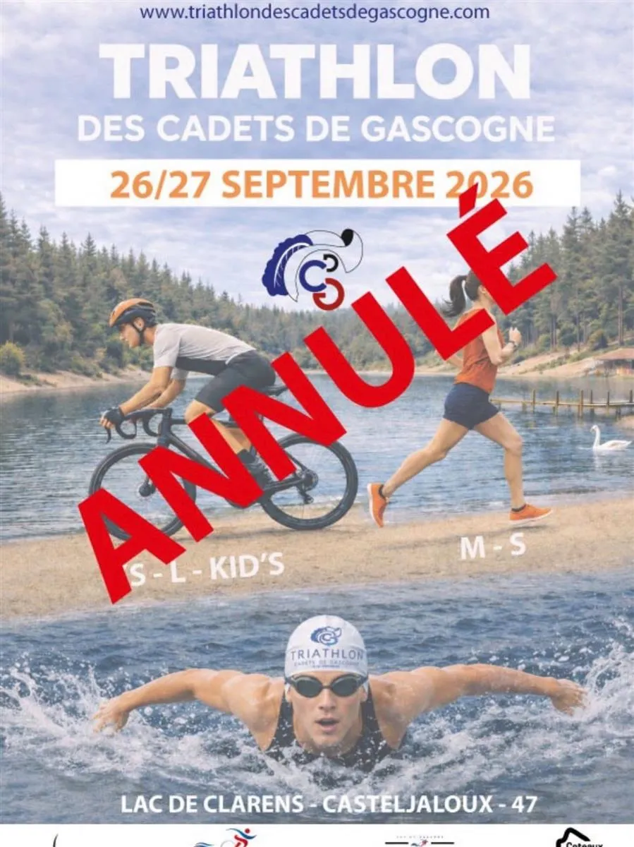 Triathlon Cadets de G ... - Crédit: Casteljaloux Organisation Triathlon 47 & Triathlon de Layrac | CC BY-NC-ND 4.0
