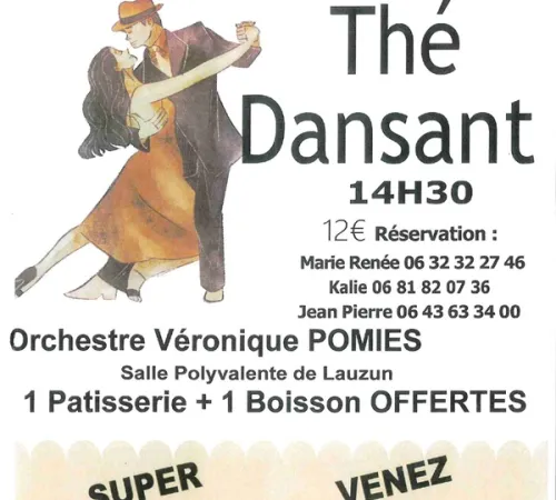 Thé dansant du Cyclo Club Lauzunais