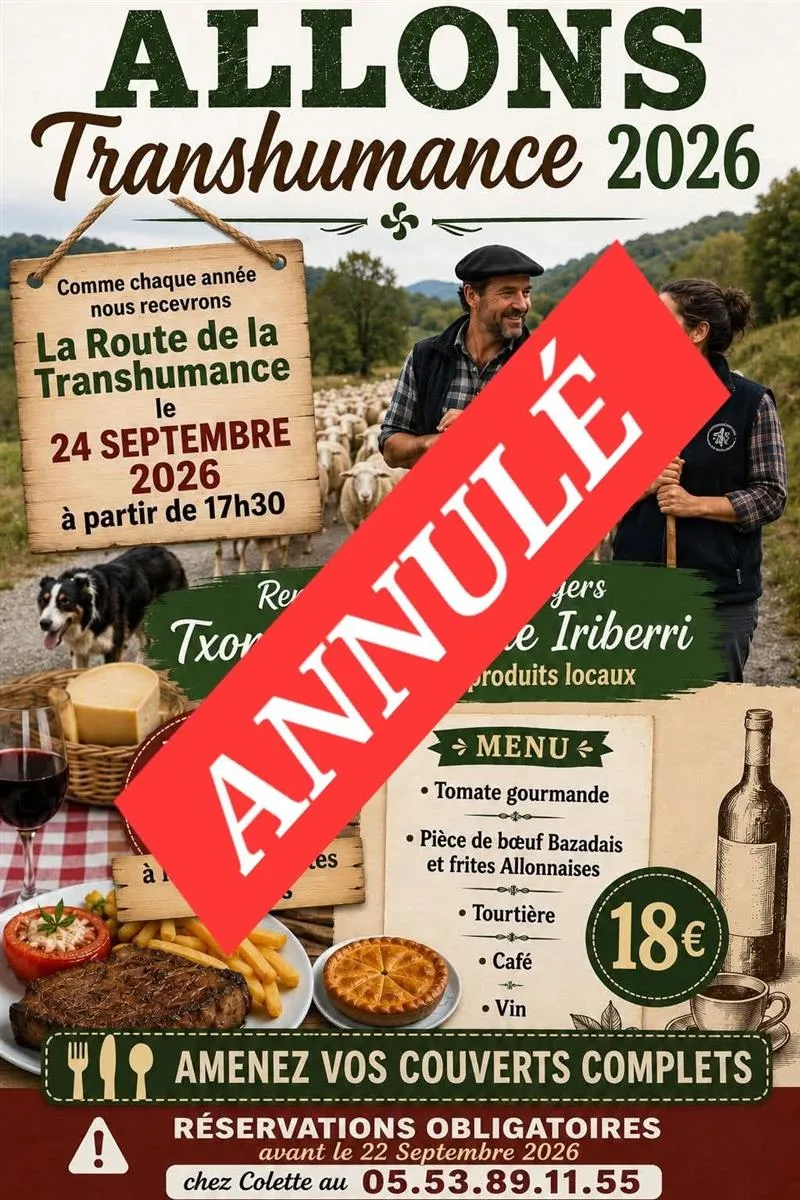 Route de la Transhuma ... - Crédit: Comité des fêtes | CC BY-NC-ND 4.0