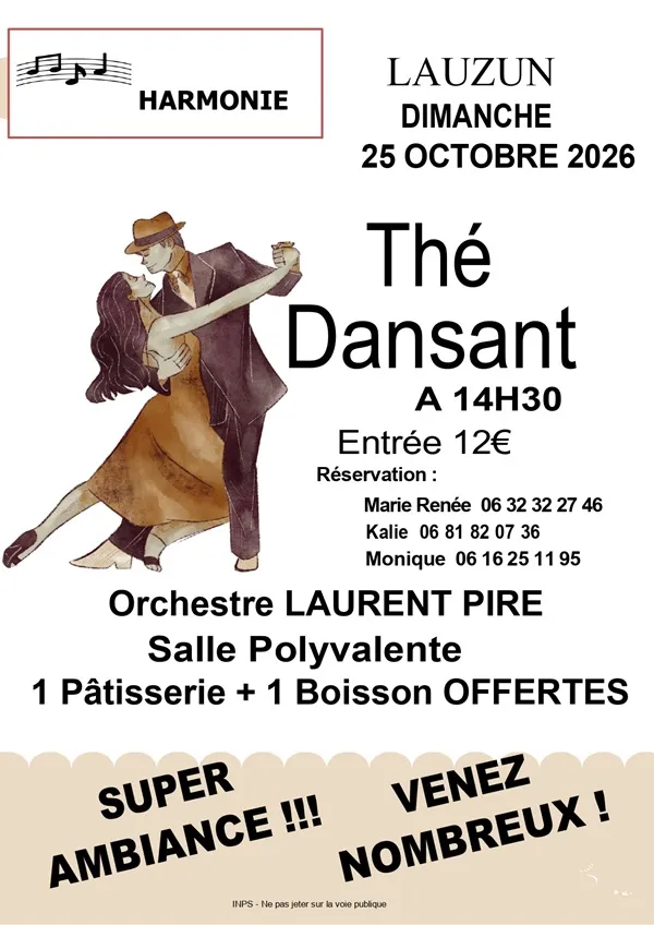 Thé dansant du Club L ... - Crédit: ©harmonie | CC BY-NC-ND 4.0