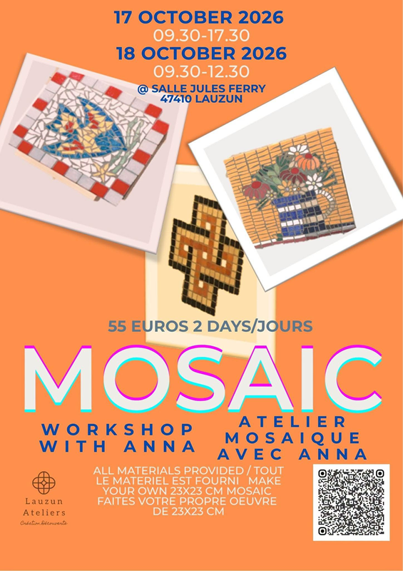 Atelier - Mosaïque - Crédit: ©lauzunatelier | CC BY-NC-ND 4.0