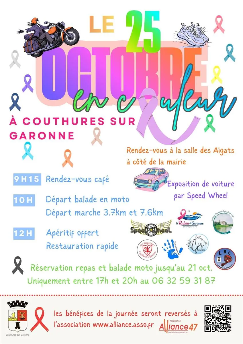 Le 25 octobre en coul ... - Crédit: ville de couthures | CC BY-NC-ND 4.0
