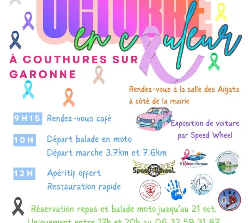 Le 25 octobre en couleur à Couthures sur Garonne