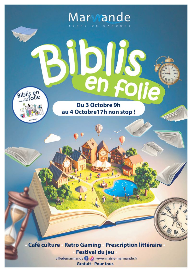Biblis en Folie - Crédit: Médiathèque Albert Camus | CC BY-NC-ND 4.0