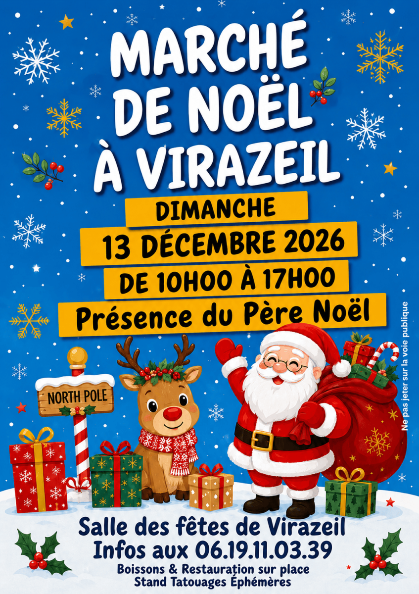 Marché de Noël Virazeil (47)