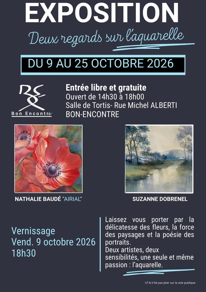 Exposition de peintures - Crédit: Mairie de Bon-Encontre | CC BY-NC-ND 4.0