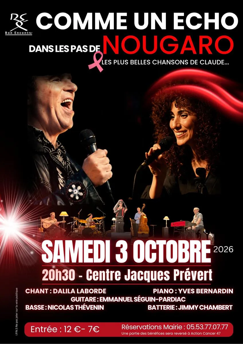 Concert hommage à Cla ... - Crédit: Mairie de Bon-Encontre | CC BY-NC-ND 4.0