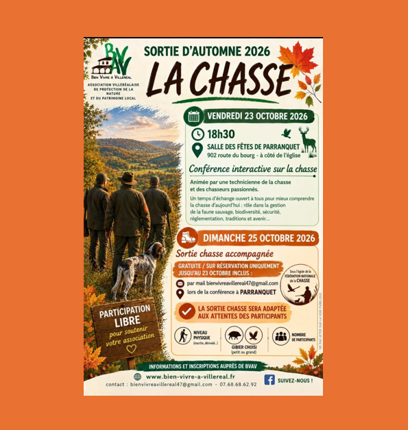 Conférence interactive sur la chasse