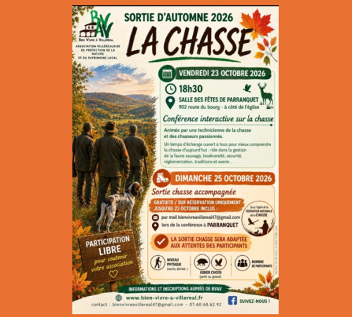 Conférence interactive sur la chasse