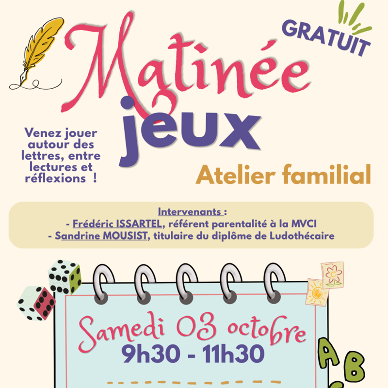 Matinée jeux - Crédit: ©MCVI | CC BY-NC-ND 4.0