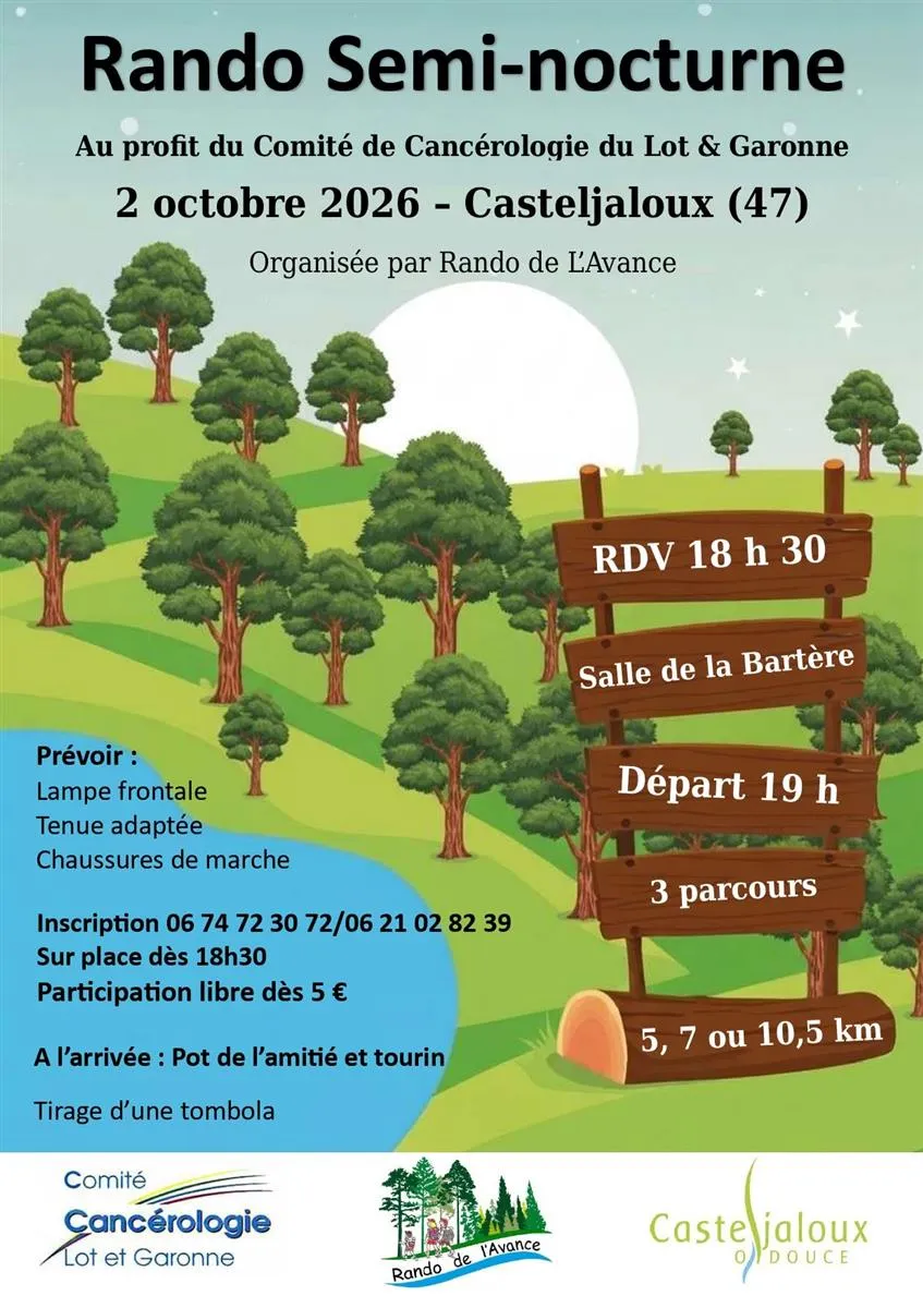 Rando semi-nocturne - Crédit: Rando de l'avance | CC BY-NC-ND 4.0