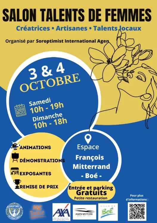 Salon Talents de femmes - Crédit: Soroptimist International Agen | CC BY-NC-ND 4.0