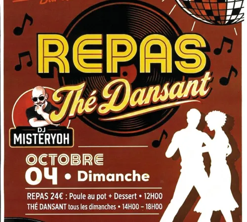 Racer café - Repas thé dansant