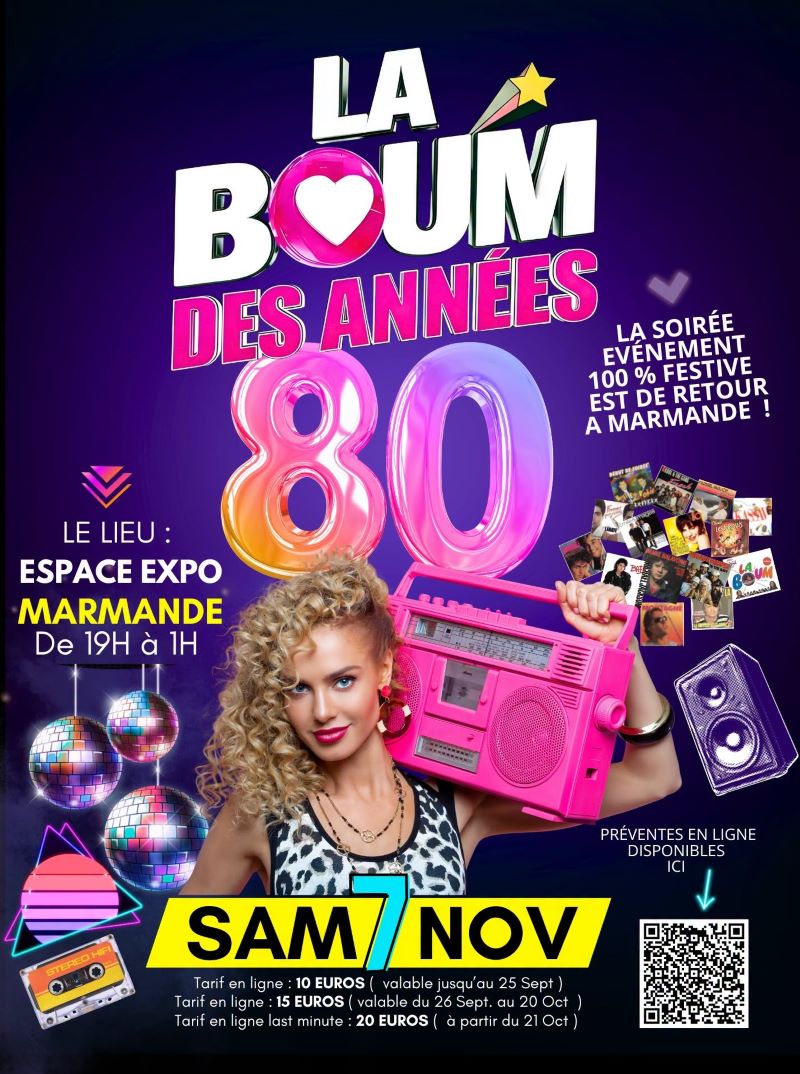 La Boum des années 80 - Crédit: Marmande Bouge | CC BY-NC-ND 4.0