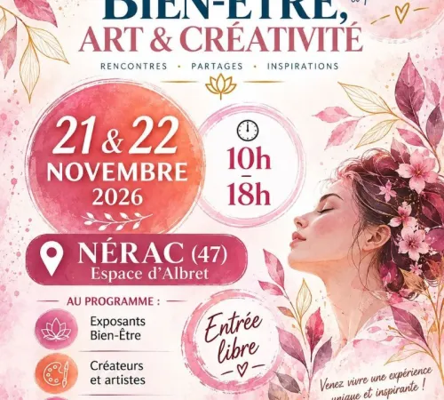 Salon du Bien-Etre, Art & Créativité.