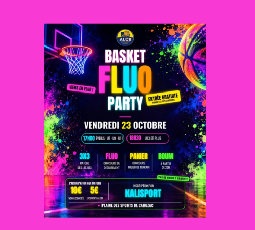Basket Fluo Party