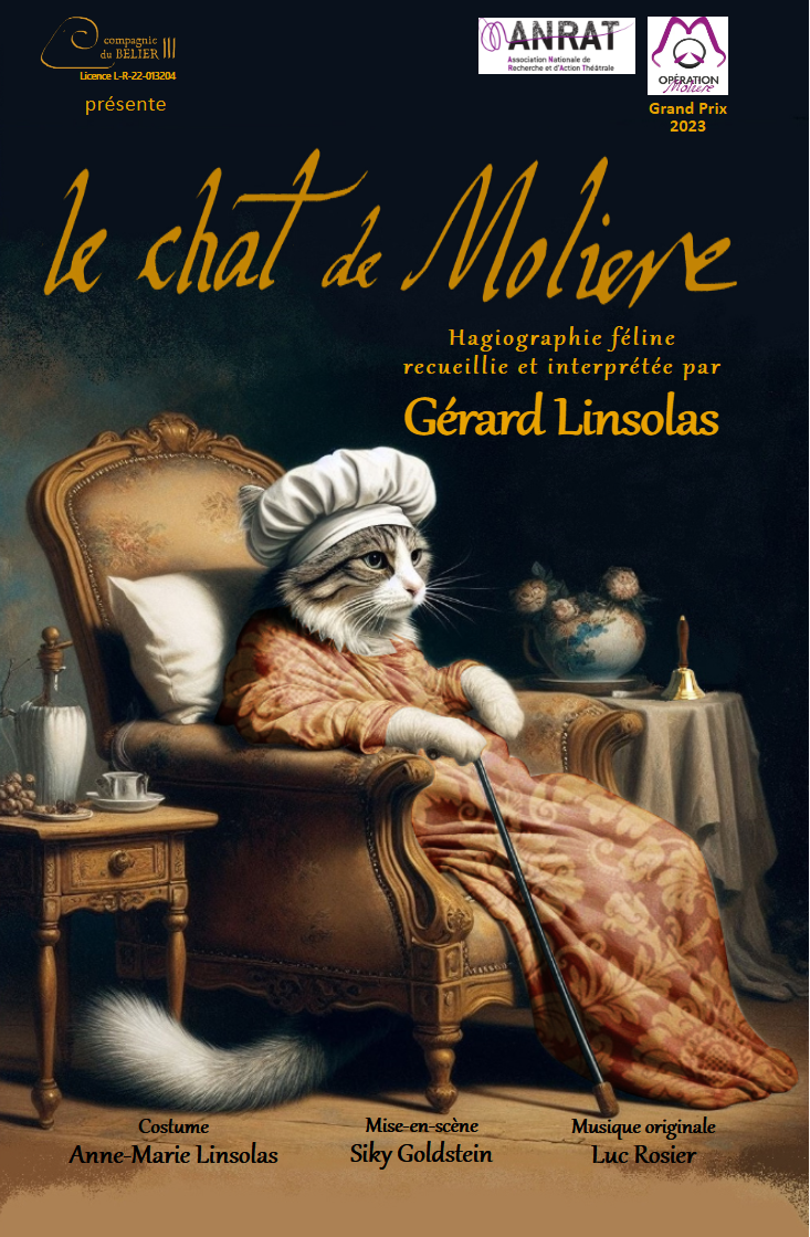 Le chat de Molière, d ... - Crédit: Compagnie du Bélier III | CC BY-NC-ND 4.0