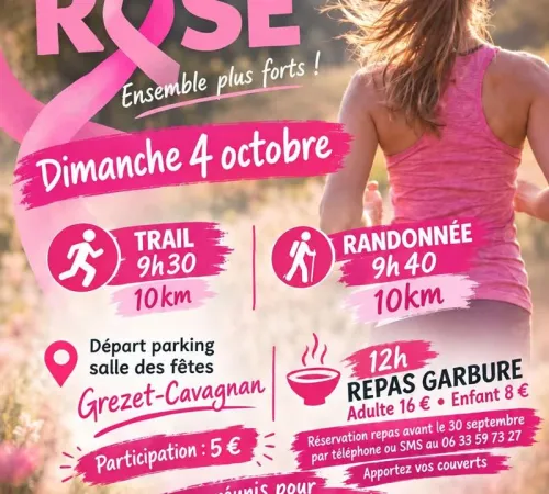 Octobre rose au Grezet-Cavagnan