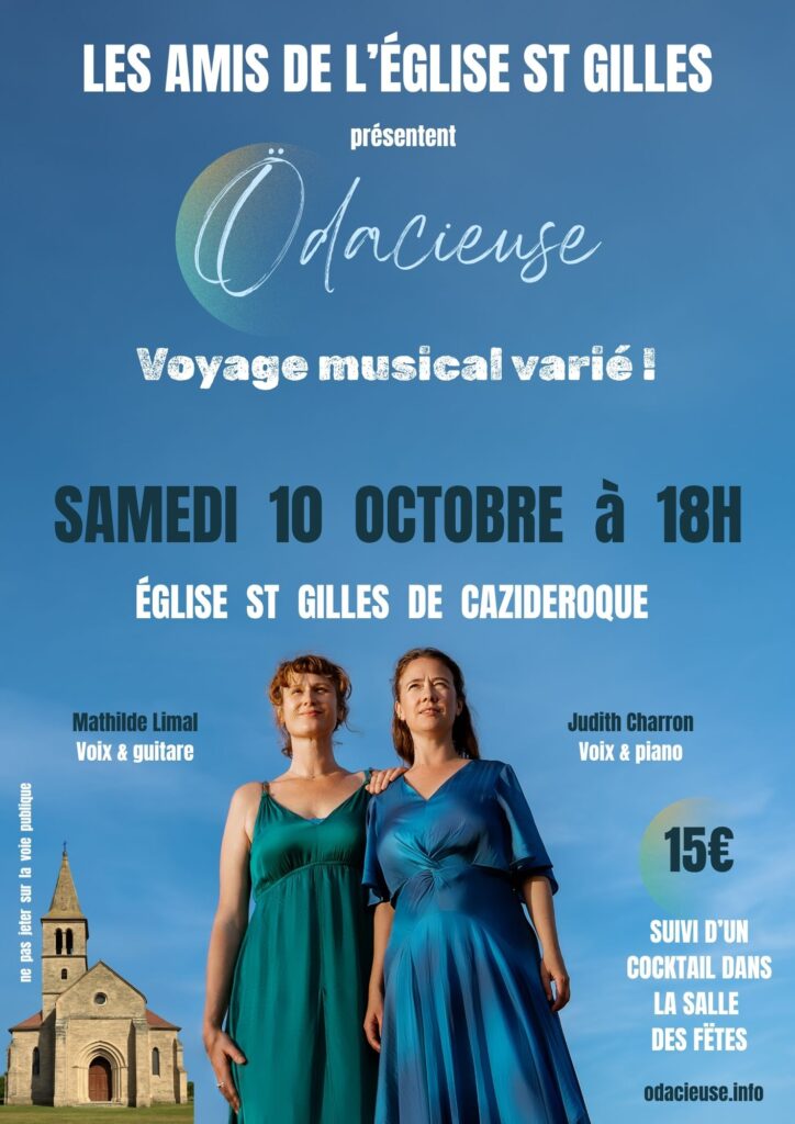 Voyage musical - Crédit: Les amis de l'église St Gilles | CC BY-NC-ND 4.0