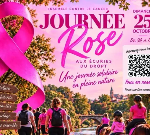 Octobre Rose aux Écuries du Dropt