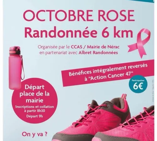 Octobre Rose à Nérac