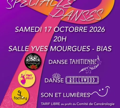 Octobre Rose : Spectacle de danses