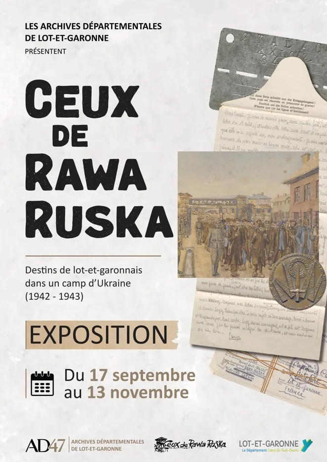 Exposition Ceux de Ra ... - Crédit: Archives Départementales de Lot-et-Garonne / Association "Ceux de Rawa Ruska" | CC BY-NC-ND 4.0