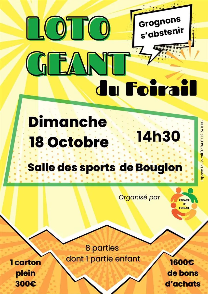 Loto géant - Crédit: EVS Le Foirail | CC BY-NC-ND 4.0