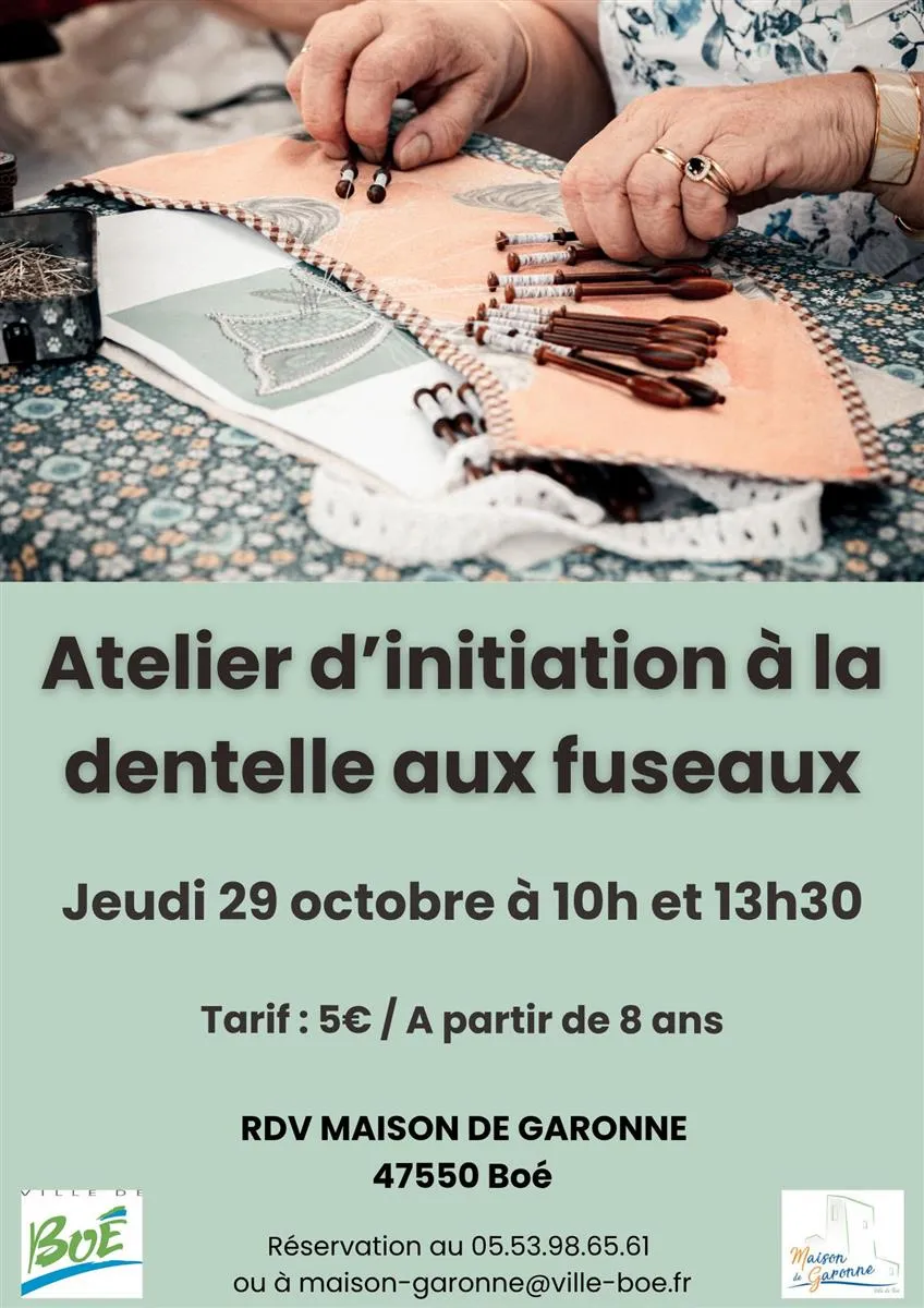 Atelier d’initiation ... - Crédit: Maison de Garonne | CC BY-NC-ND 4.0