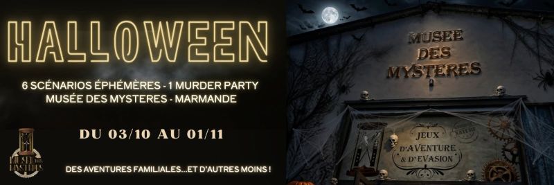 Halloween au Musée de ... - Crédit: Musee des Mysteres | CC BY-NC-ND 4.0