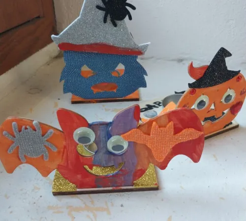 Atelier « Photophore d’Halloween »
