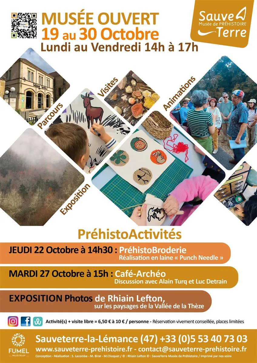 Ouverture d'automne e ... - Crédit: SauveTerre Musée de Préhistoire | CC BY-NC-ND 4.0