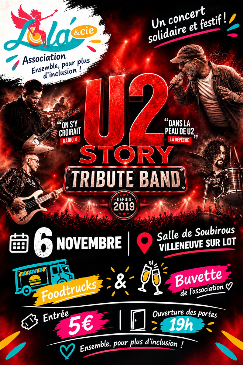 U2 Story concert soli ... - Crédit: LOLA & CIE | CC BY-NC-ND 4.0