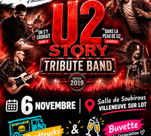 U2 Story concert solidaire