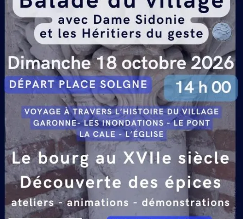 Balade Dame Sidonie et Les Héritiers du Geste