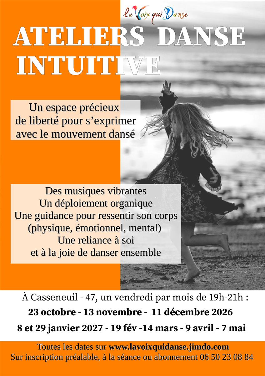 Atelier de danse intu ... - Crédit: La voix qui danse | CC BY-NC-ND 4.0
