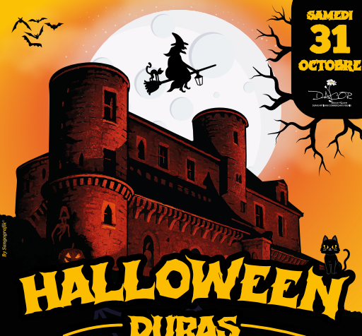 Halloween dans le village de Duras
