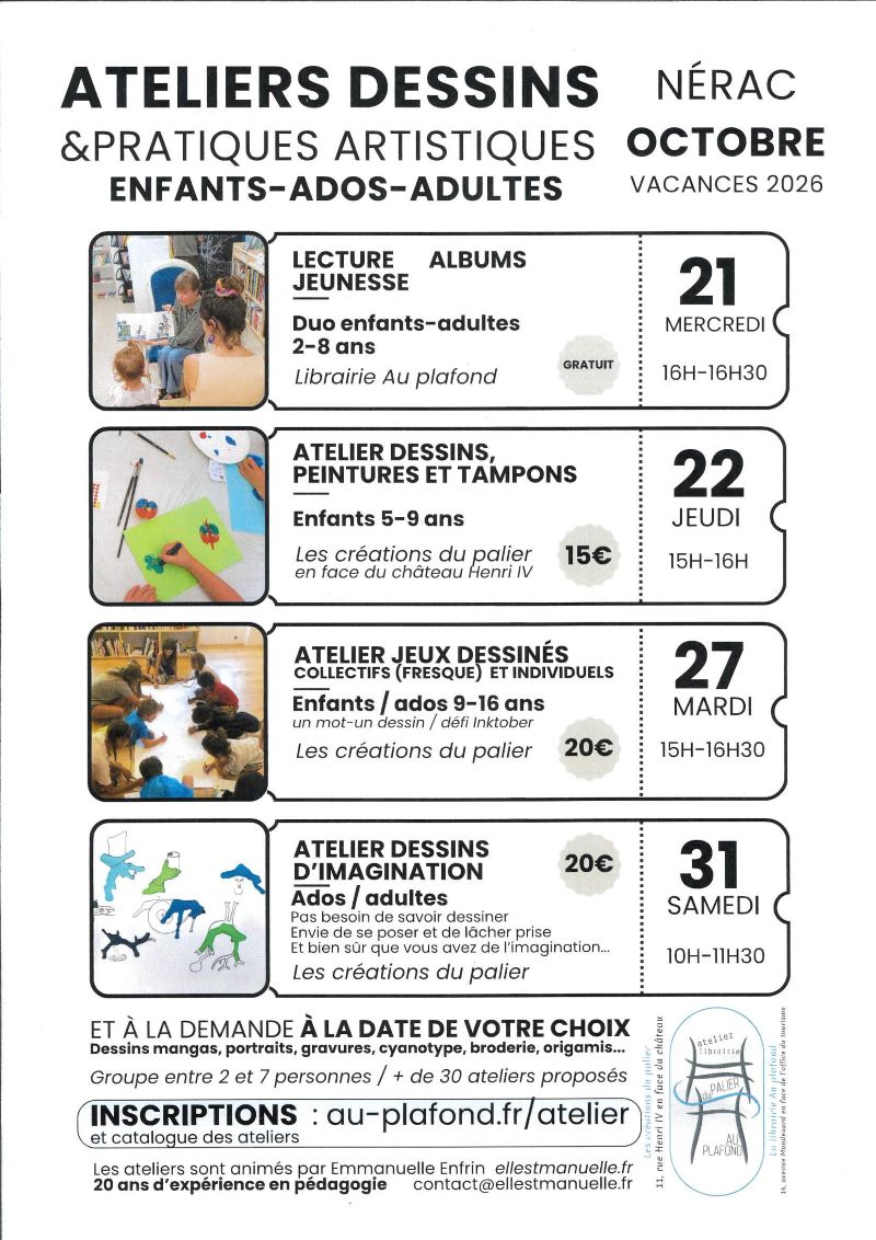 Atelier dessins d'ima ... - Crédit: Emmanuelle Enfrin | CC BY-NC-ND 4.0