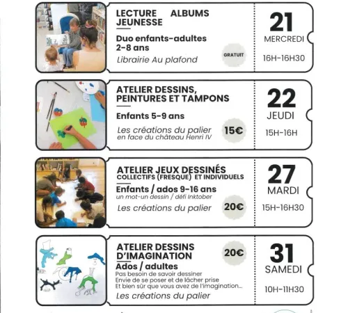 Atelier dessins d'imagination