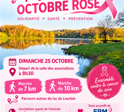 Octobre Rose : marches à Tombeboeuf